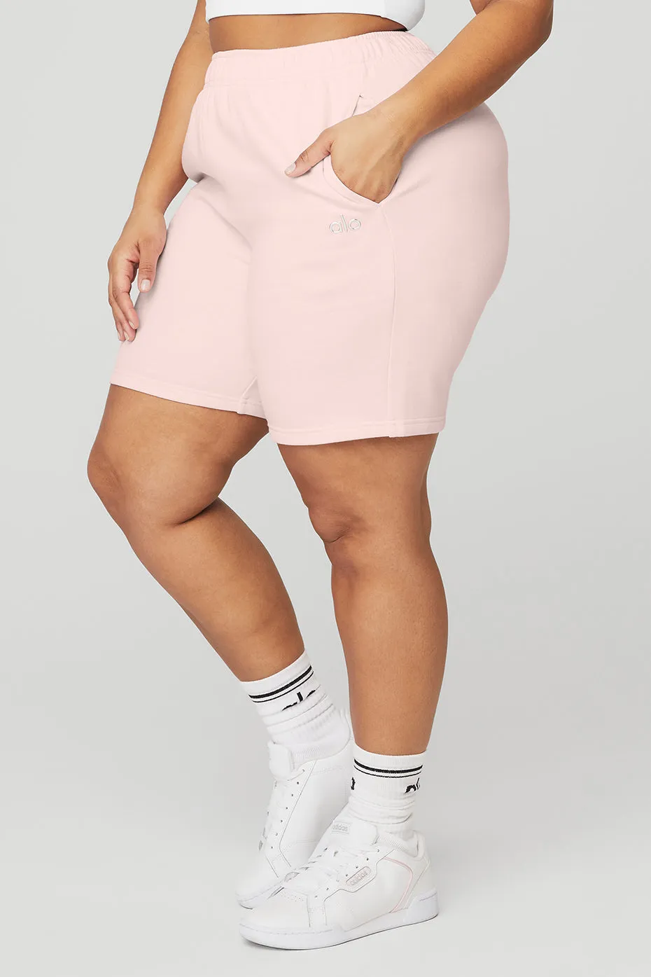 Accolade Sweat Short - Pink Sugar