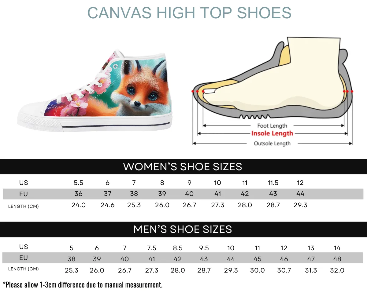 Blossom Fox High Tops