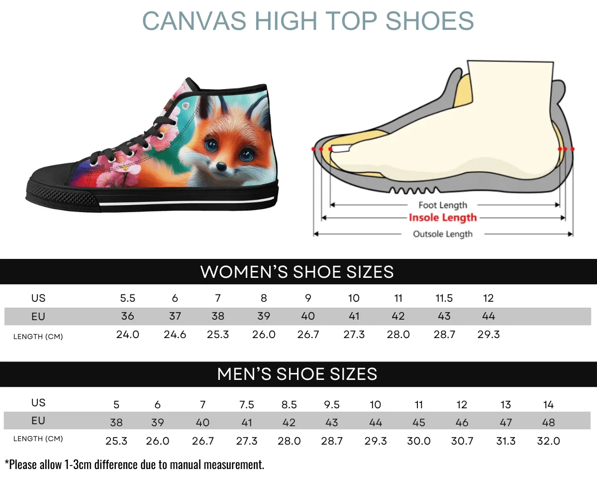 Blossom Fox High Tops