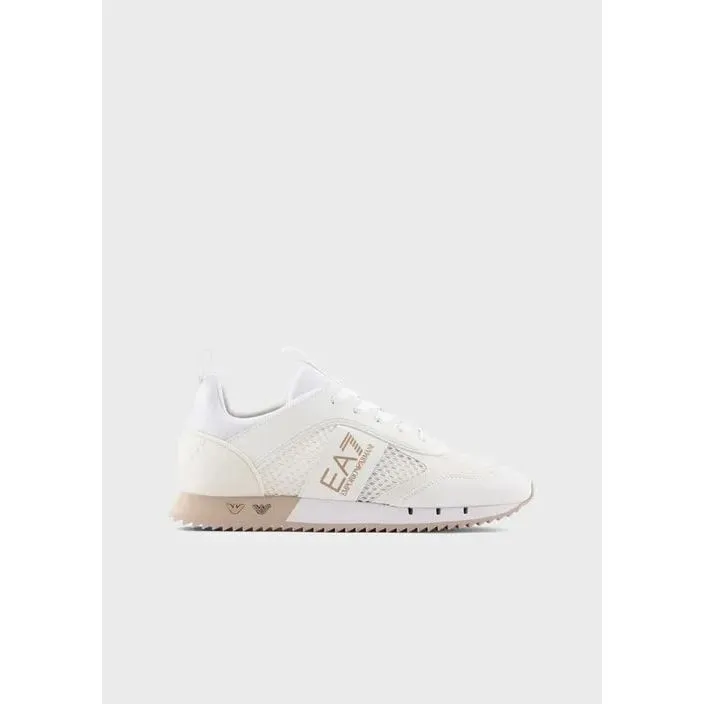 EA7 BLACK & WHITE SNEAKERS
