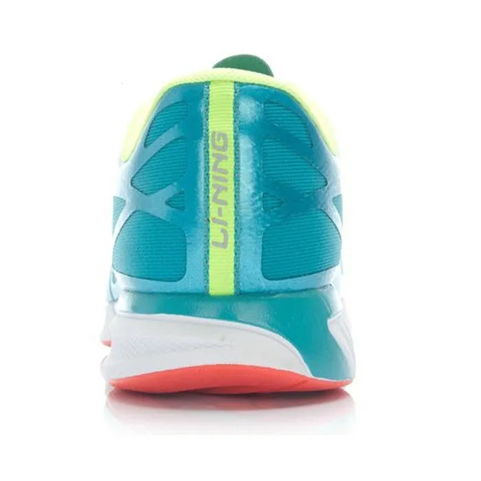 Li-Ning Men's Outdoor Portable Running Shoes Li Ning Anti-Skid Breathable PU Fabric Sports Sneakers